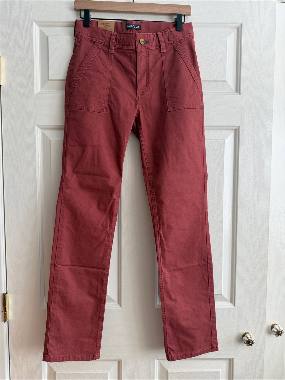Toad & Co. Earthworks Pants Regular 4 Sundown NWT
